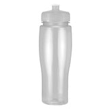 Translucent Contour Bike Bottle with Push Pull Lid (24 oz.) (Q120311)