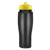 Translucent Contour Bike Bottle with Push Pull Lid (24 oz.) (Q120311)