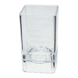 2 Oz. Plastic Fluted Square Shot Glass (Q122522)