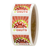 1" x 1" Square Roll Sticker Labels (Q123522)