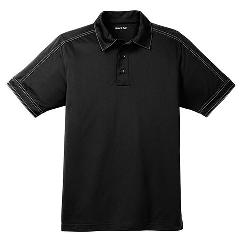 Sport-Tek® Contrast Stitch Micropique Sport-Wick® Polo - Polo Shirts ...