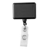 Anti-Microbial JUMBO Rectangle Badge Reel (Q128011)