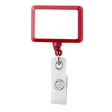 Anti-Microbial JUMBO Rectangle Badge Reel (Q128011)