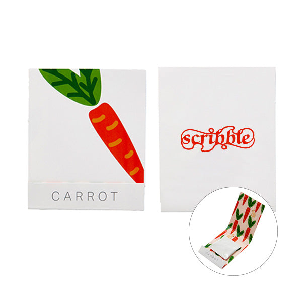 Carrot Seed Matchbook  Imprinted with Logo (Q130422)