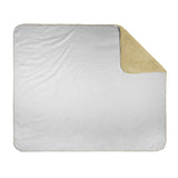 Sherpa Lined Micro Mink Throw Blanket (Q131011)