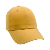 Unconstructed Deluxe Washed Brushed Cotton Twill Caps (Q131411)