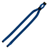 1/2" Double-Thick Cotton Trade Show Lanyard with Plastic Option Y Converter (Q13304)