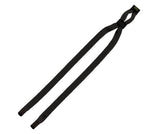 1/2" Double-Thick Cotton Trade Show Lanyard with Plastic Option Y Converter (Q13304)