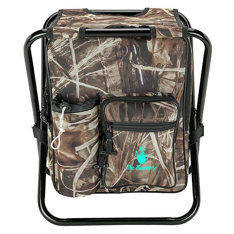 Camo Cooler Chair (24 can)  Imprinted with Logo (Q133311)