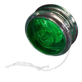 2" Green with Red LED Yo-Yos (Q139911)