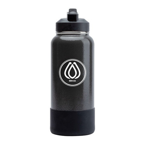 Eddie Bauer® 32 Oz. Peak - 3-Lid Water Bottle Set - Steel Bottles with Logo  - Q140622 QI