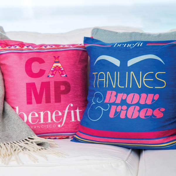 Polypropylene Throw Pillow  Imprinted with Logo (Q141011)