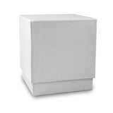 14 Oz. White Matte Candle With LUX Box (Q141211)