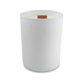 14 Oz. White Matte Candle With LUX Box (Q141211)