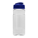 20 Oz. Clear Sports Bottle - USA Flip Top Lid (Q142722)