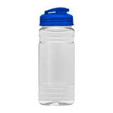 20 Oz. Clear Sports Bottle - USA Flip Top Lid (Q142722)