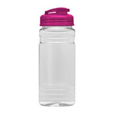 20 Oz. Clear Sports Bottle - USA Flip Top Lid (Q142722)
