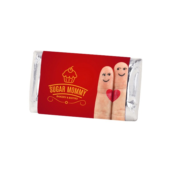 Valentine's HERSHEY'S® Miniatures  Imprinted with Logo (Q146111)