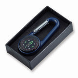 Cedar Creek® Aluminum Colored Carabiner Compass (Q146322)
