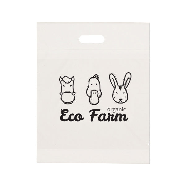 Eco Die Cut 15 x 19  Imprinted with Logo (Q154811)