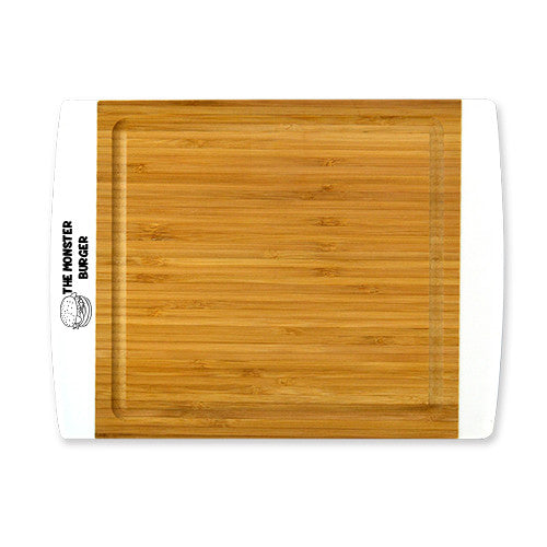 Bamboo Accent Cutting Boards  Imprinted with Logo (Q160411)