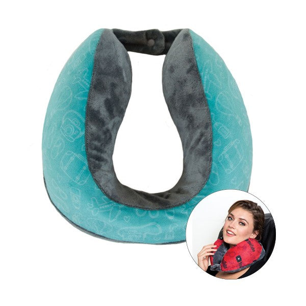 Memory Foam Travel Pillow  Imprinted with Logo (Q163211)