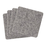 Linden Recycled Felt Coasters (Q163522)