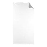 Heavyweight Subli-Plush Velour White Beach Towel (Q164211)