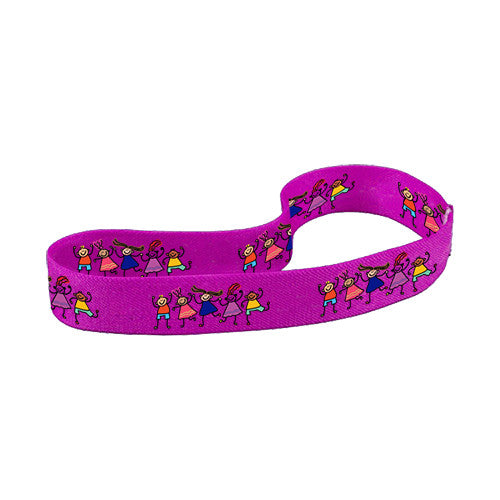 Full Color Stretchy Elastic Headbands (1 Inch) (Q165411)