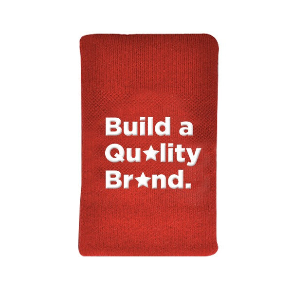 5?  2-Ply  Heavyweight Knit-In Design Wristband (Q165611)