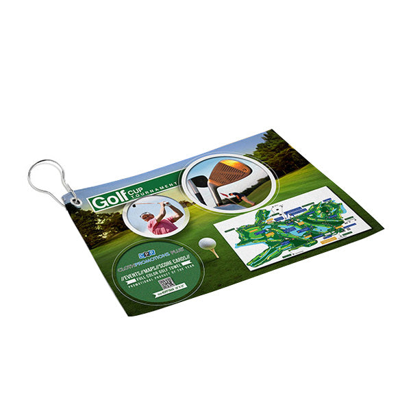 11.75" x 8" Opper Fiber® Golf/Sports Cleaning Towel - FC (Q166722)