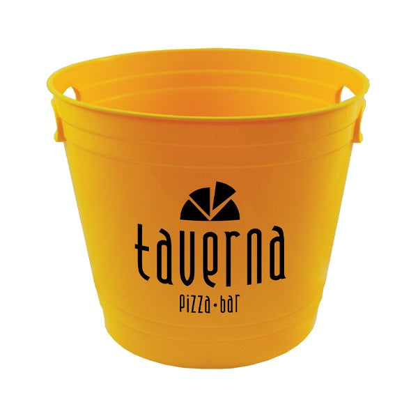 Custom 220 Oz. Plastic Party/Ice Bucket (Q169211) Buckets with Logo