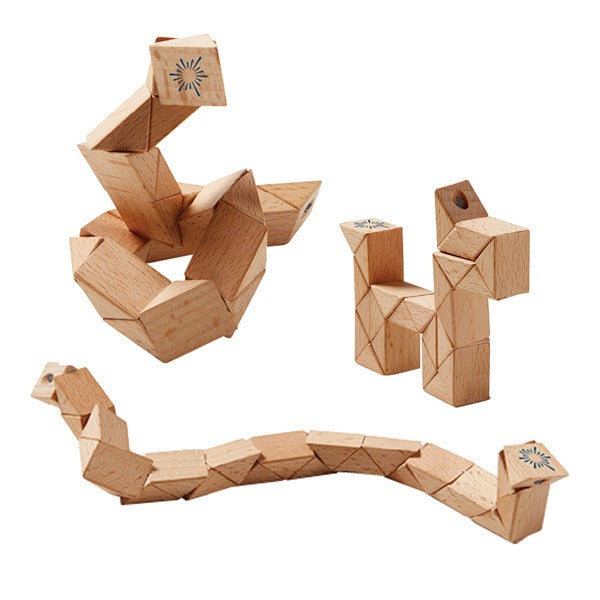 Wooden Snake Puzzle (Q170211)