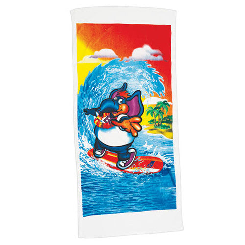 Personalized 30 X 60  11 LB. Terry Velour  Hemmed (Q173165) -  - 1