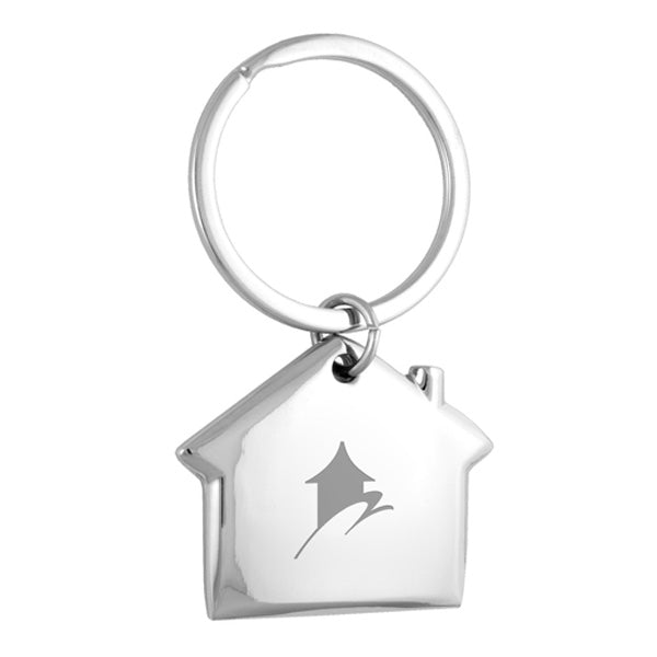 Home Sweet Home Laser Engraved Metal Keyholder  Imprinted with Logo (Q173722)