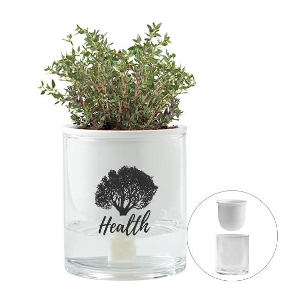 Self Watering Planter  Imprinted with Logo (Q175211)