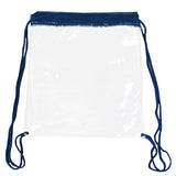 The 12 x 12 Inch Clear Drawstring Backpack (Q176422)