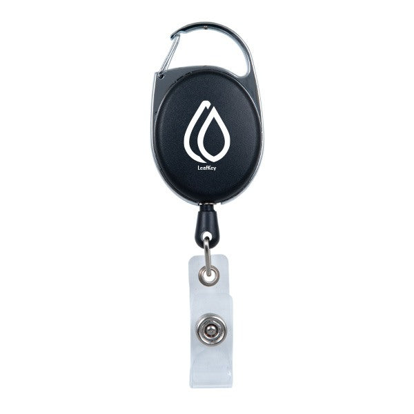 Premium Retractable Badge Holder  Imprinted with Logo (Q178422)