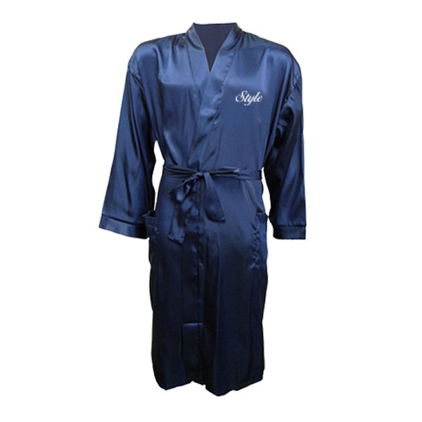Satin Silk Robe  Imprinted with Logo (Q191465)