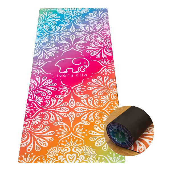 Custom Sublimated Yoga Mat (Q193211) Yoga with Logo Quality Imprint