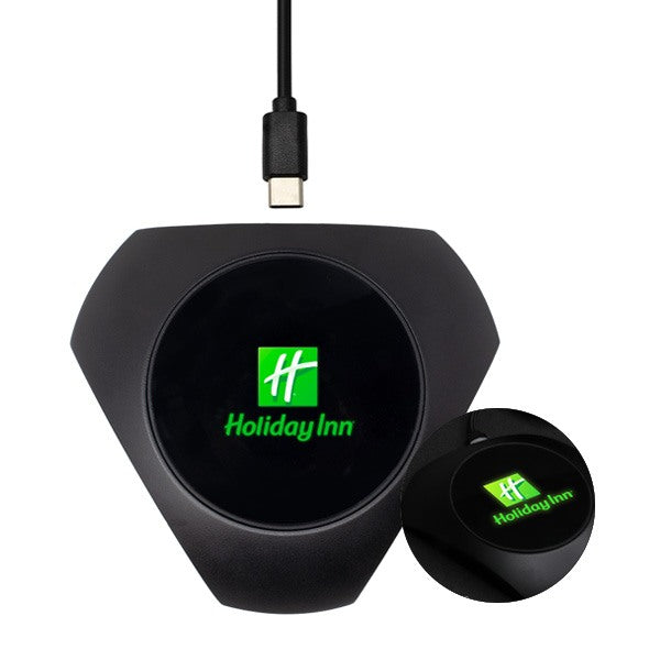 Denalo 10W Wireless Fast Charging Pads  Imprinted with Logo (Q199911)