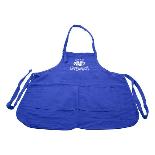 Cotton/Poly Twill Long Aprons (SM-MED)  Imprinted with Logo (Q201411)