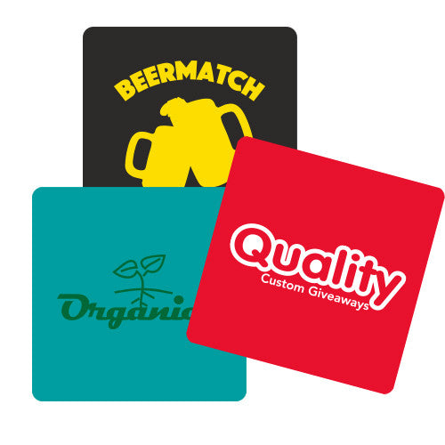 Jumbo Square Rubber Jar Openers  Imprinted with Logo (Q201511)