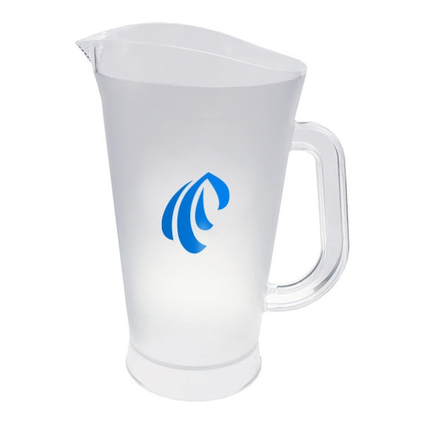 70 Oz. Clear Polystyrene Pitcher  Imprinted with Logo (Q202522)