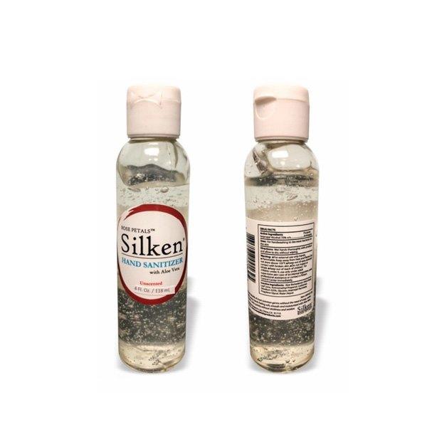 4 Oz. Tall Antibacterial Hand Sanitizer Gel  Imprinted with Logo (Q204011)