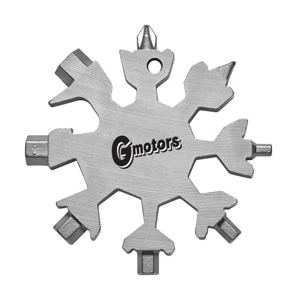 Cedar Creek® Snowflake Multi Tool  Imprinted with Logo (Q206322)