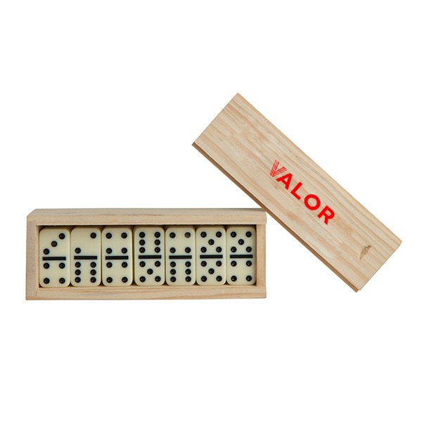 Small Dominos in Box  Imprinted with Logo (Q207622)