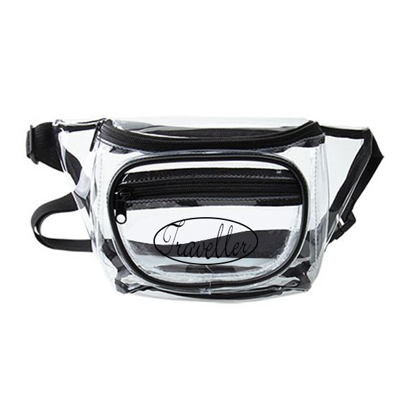 Clear Fanny Packs  Imprinted with Logo (Q210911)
