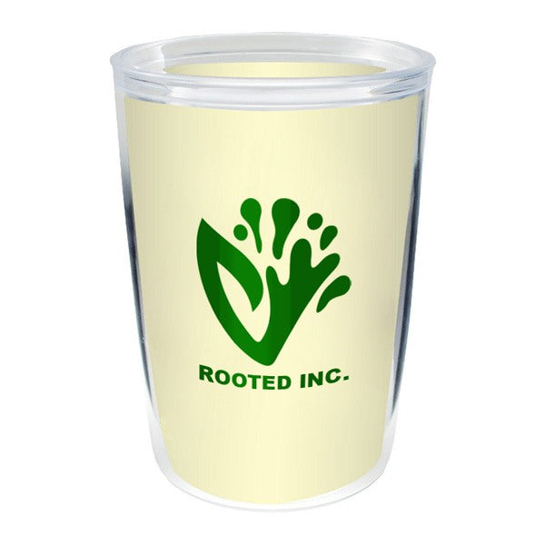14 Oz. Thermal Tumbler - White Paper Insert  Imprinted with Logo (Q211522)