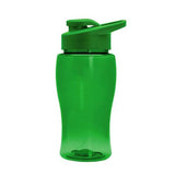 18 Oz. Transparent Bottle - Drink-Thru Lid (Q213722)
